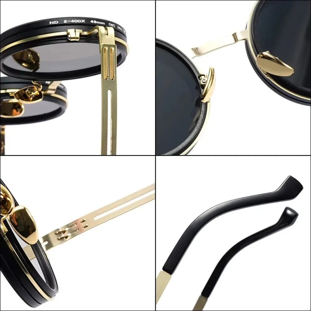 Unisex Smart Tint Control Sunglasses